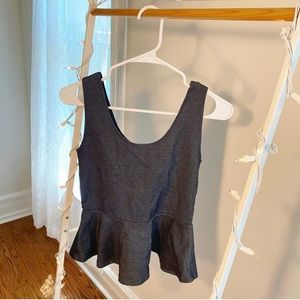 Classic gray tank